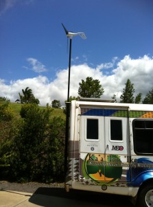 Digital Bus Wind turbine - gallery Maui Digital Bus Wind Turbine