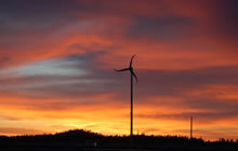 windmill-sunset